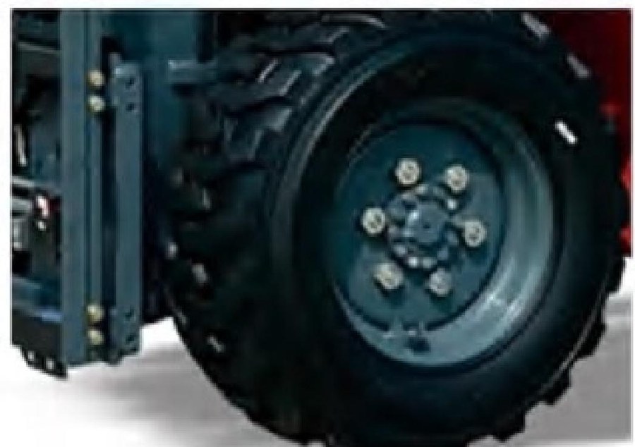 All-Terrain Forklift Detail 1