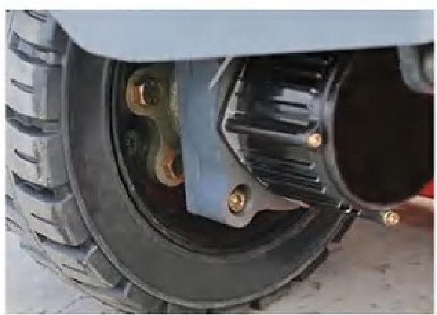 Off-Road Electric Walking Pallet Truck Detail 2