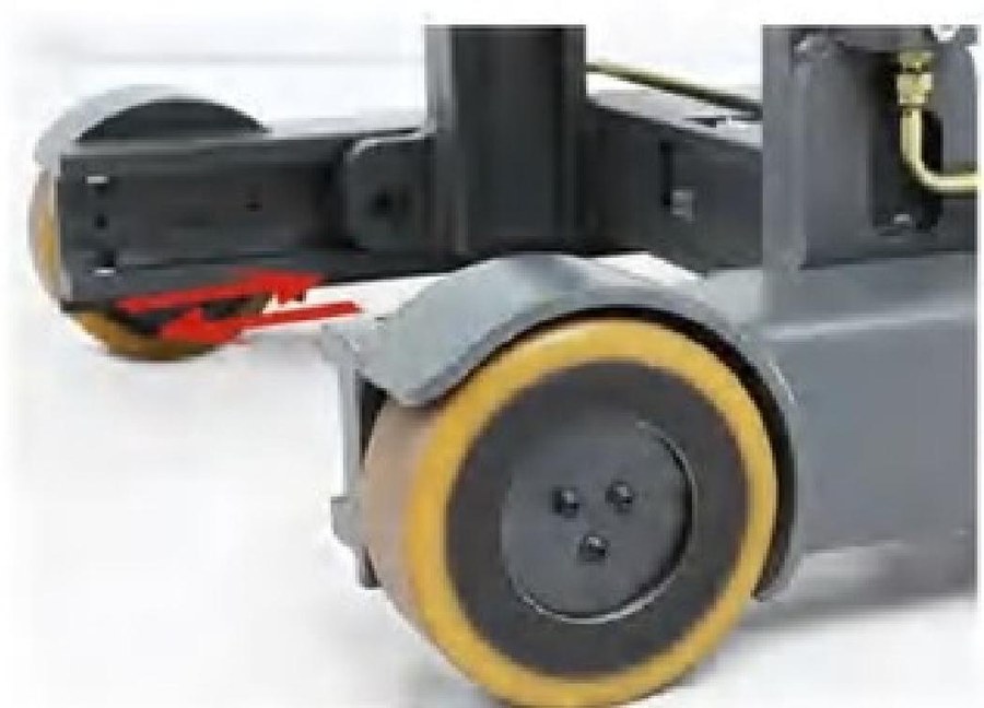 Seat-Based Electric Reach Stacker Detail 2