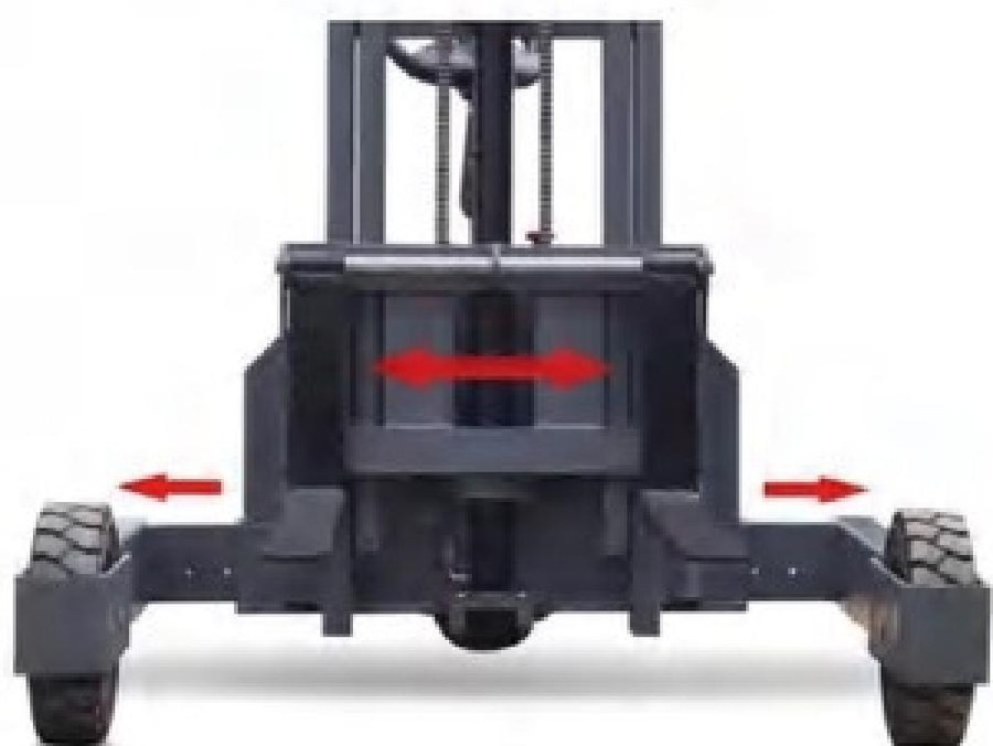 Semi-Electric Stacker Detail 2