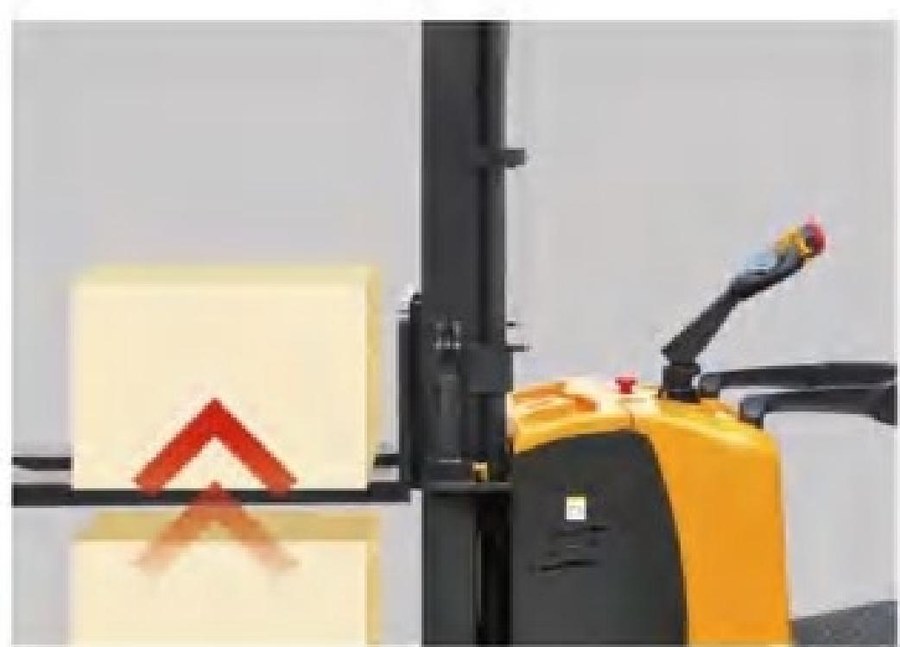 Straddle-Leg Walking Electric Stacker Detail 2