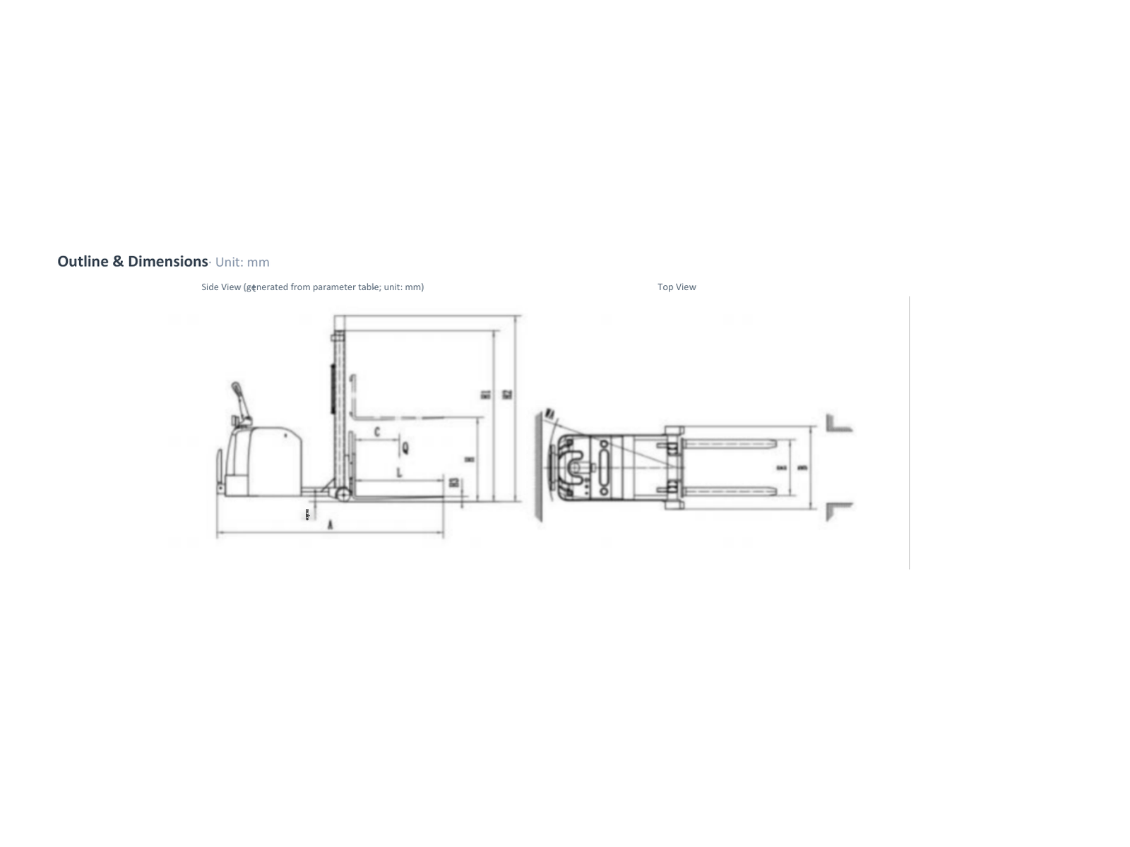 dimension p30 CQD10B