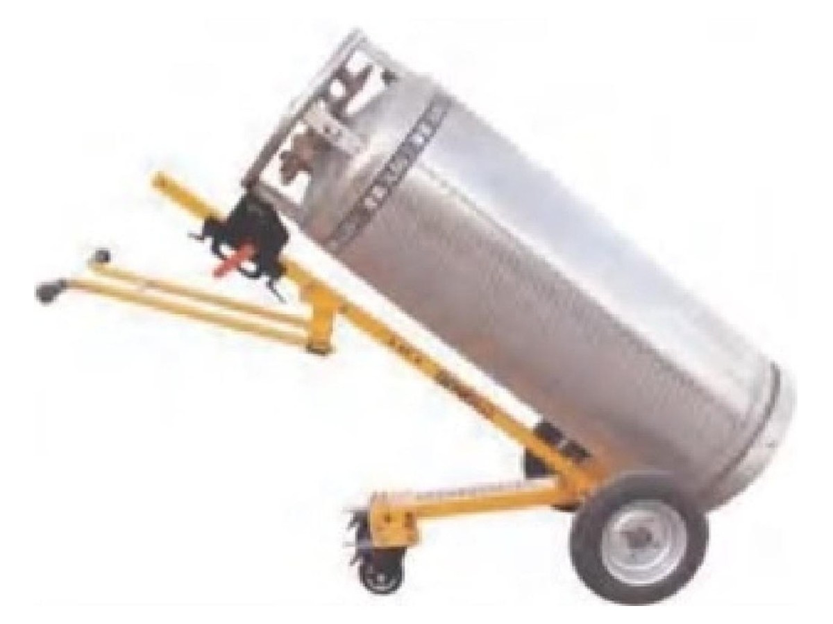 Semi-Electric Tipping Drum Truck