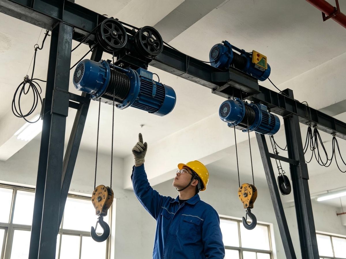 WR Forklift assembly line